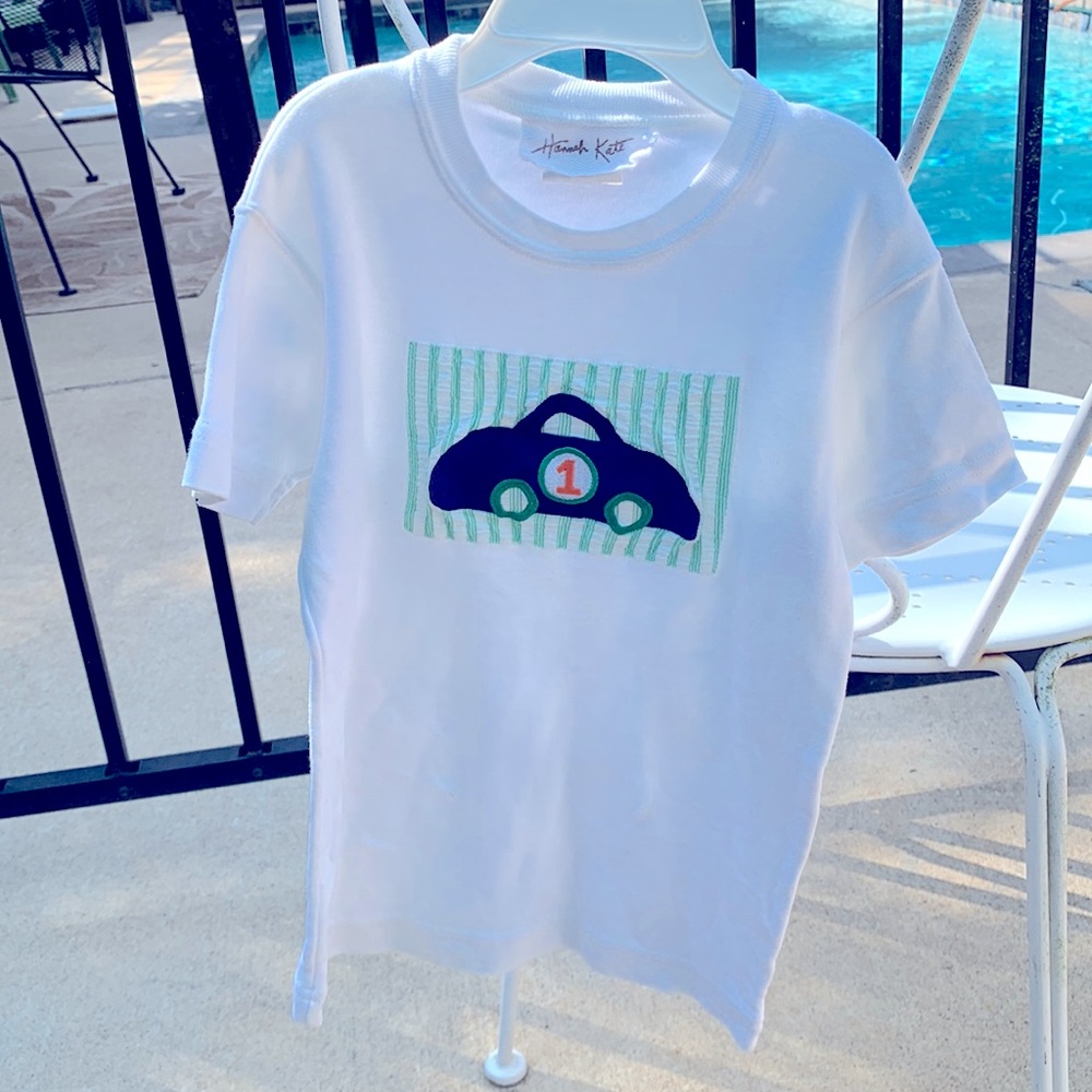 Hannah Kate white T-shirts. Both size 5